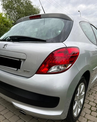 Peugeot 207 cena 9900 przebieg: 139111, rok produkcji 2009 z Warszawa małe 407